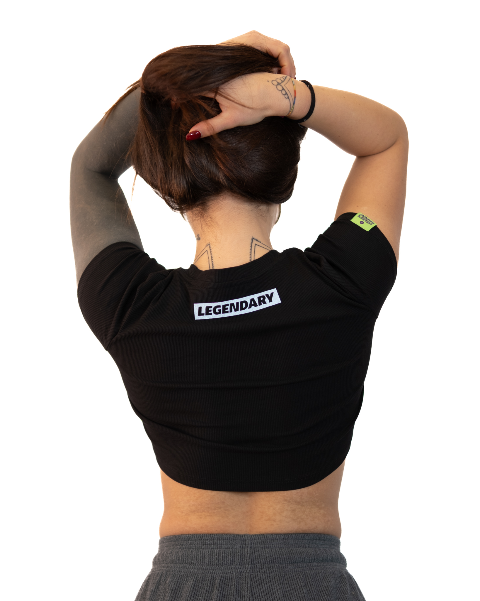 T-shirt Cropped Legendary